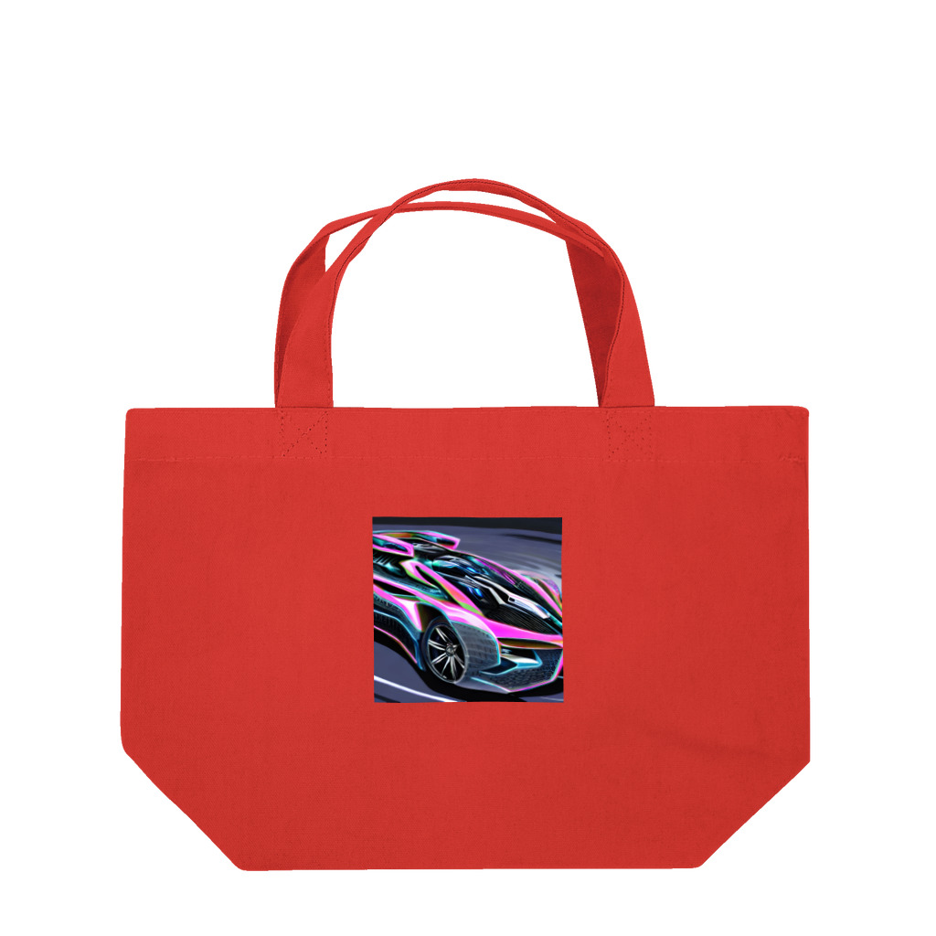 Moichi Designs Shop-2023のエレクトロスペクトラカー Lunch Tote Bag