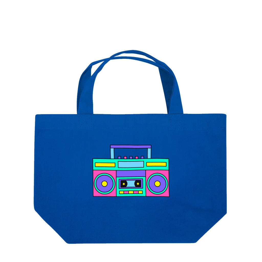 Lucia BOXの90’S　LOVE ITEM　ラジカセ Lunch Tote Bag