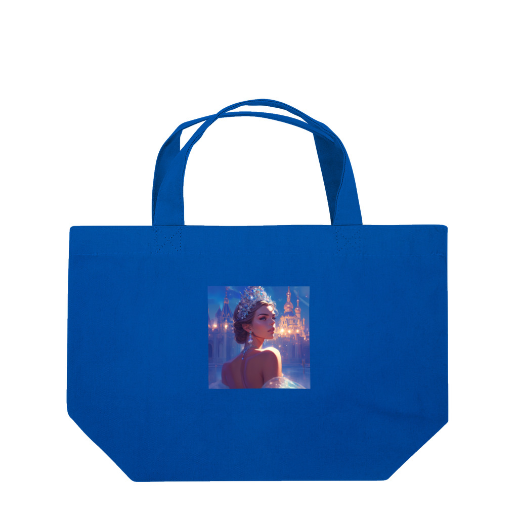 AQUAMETAVERSEの宵闇に輝くクリスタルの女王 Marsa 106 Lunch Tote Bag