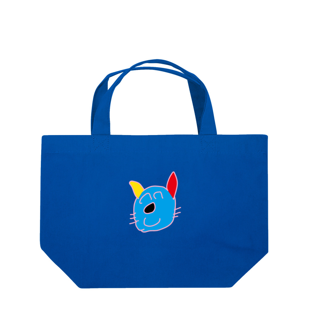 Sochanの猫のにこにこ -Smile Cat- Lunch Tote Bag