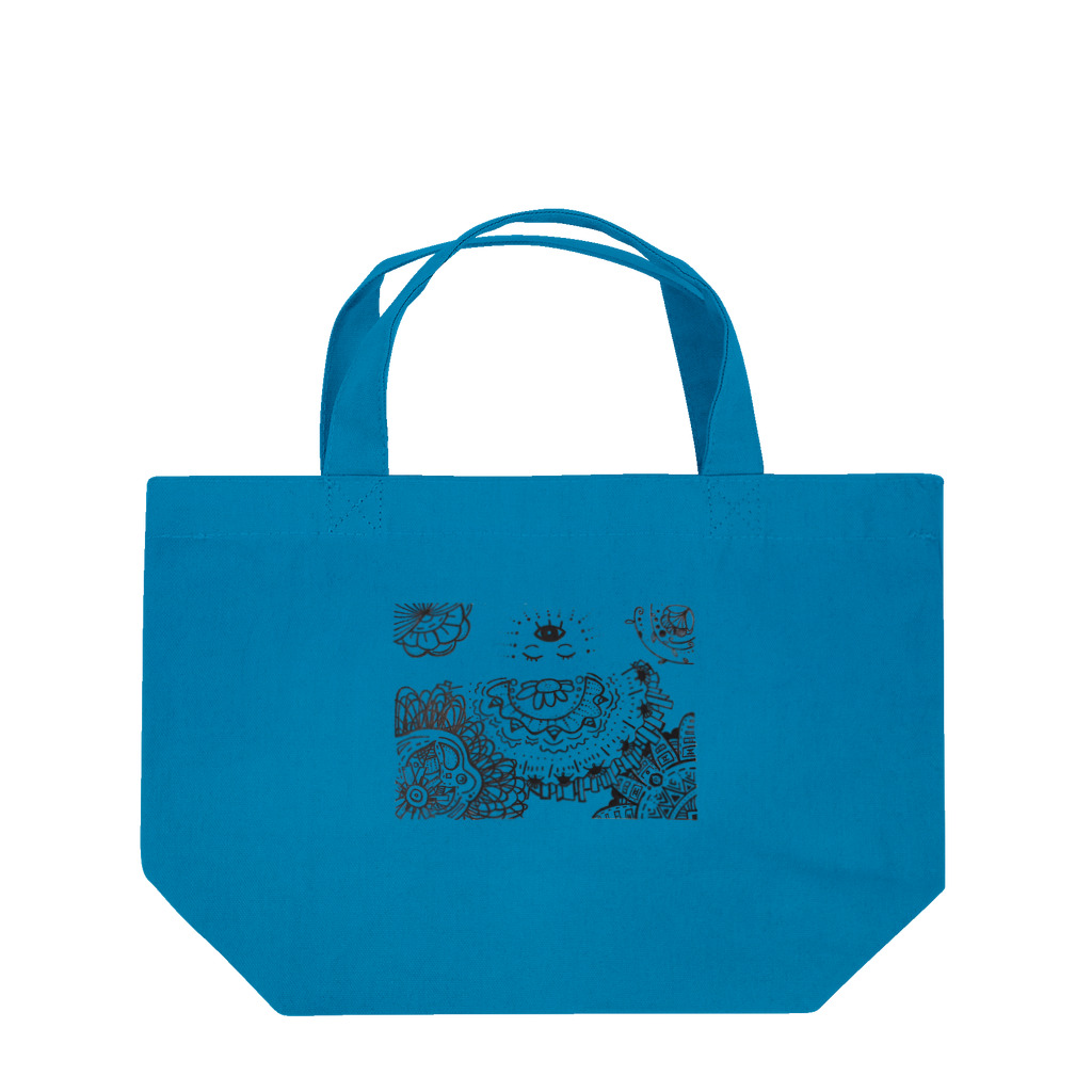 maru houseの祈りの女神 Lunch Tote Bag