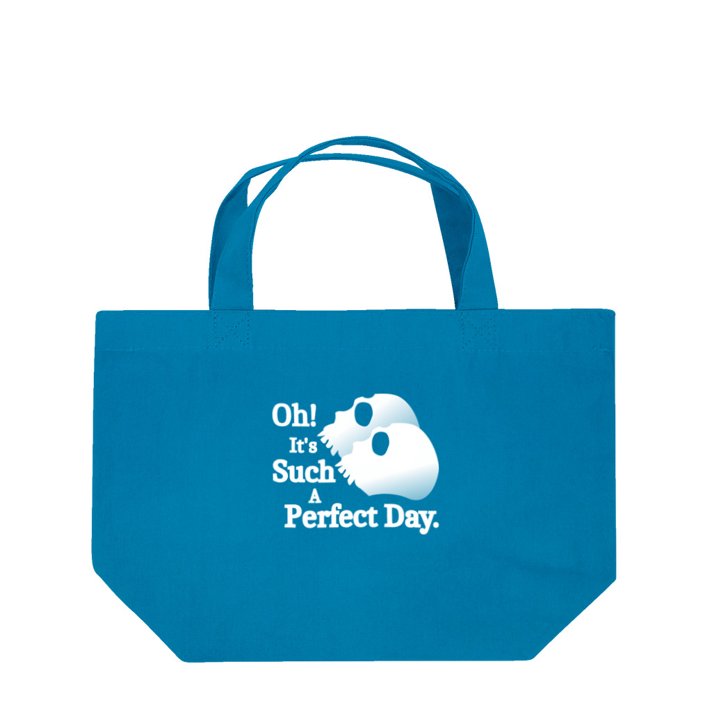 『NG （Niche・Gate）』ニッチゲート-- IN SUZURIのOh! It's Such A Perfectday.（白） Lunch Tote Bag