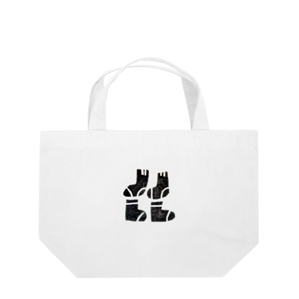 ツメサキの世界のくつした Lunch Tote Bag