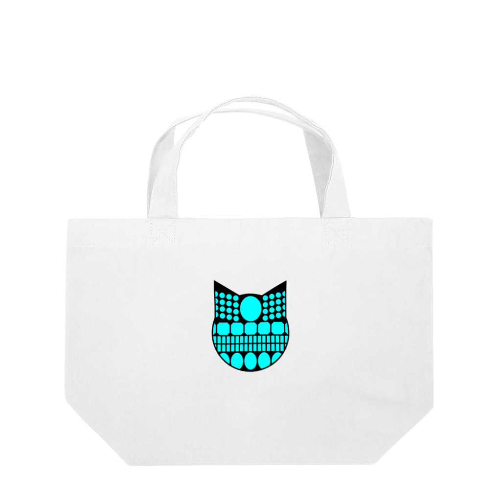 ベンジャミン8のターコイズ Lunch Tote Bag