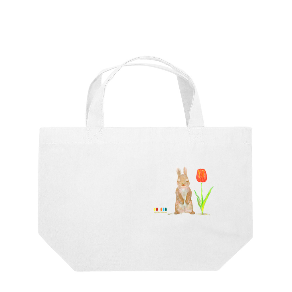 myriad notesのおもいやり Lunch Tote Bag