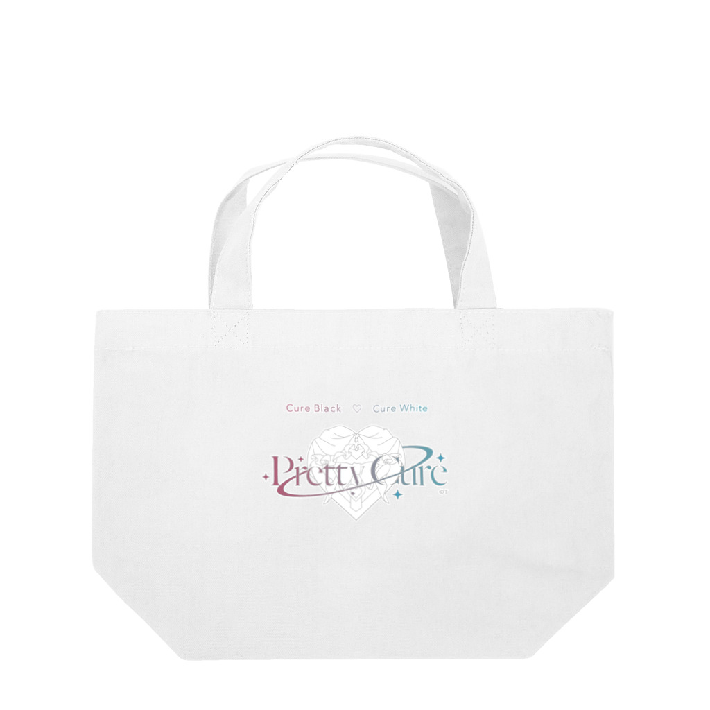 ふたりはプリキュア SUZURI限定ショップのランチトートバッグ デザインロゴ Lunch Tote Bag