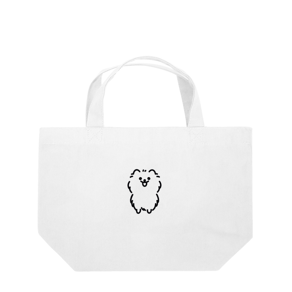 ポメラニアンだよのふわふわのポメラニアン  Lunch Tote Bag