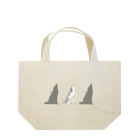 オオカミTo雨宿り/by 梛聖正午のイチョウの遠吠え Lunch Tote Bag