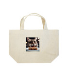 feliceのごはんを食べている猫 Lunch Tote Bag