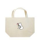 okome-komeのお花とゆきの Lunch Tote Bag