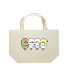 すぅまる☻のぎゅーっと集合鳥ちゃんズ Lunch Tote Bag