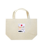 ニャンにゃんこ(kaji)の仲良しさん Lunch Tote Bag