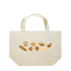 matsun_oekakiyaのパンのトートバッグ Lunch Tote Bag