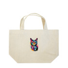 japanese-creatorの猫　デザインTシャツ　アート　グラフィック ランチトートバッグ