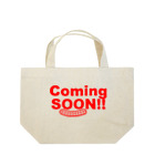 taiyaki styleのComing Soon RED Lunch Tote Bag