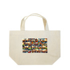 TKG3150のサッカーファン Lunch Tote Bag