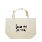 fukui_brave-dolphinsのブレイヴ・ドルフィンズ福井公式サポーターグッズ Lunch Tote Bag