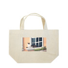 nekozou1986の窓際猫 Lunch Tote Bag