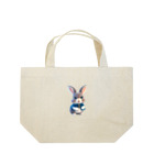 ぱんだまんの３Dウサギ Lunch Tote Bag