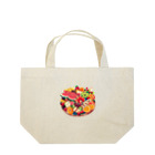 noiSutoaの異なる色と形の美しいフルーツがたっぷり詰まった盛り合わせ Lunch Tote Bag