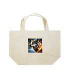 GOLAEの炎を纏う狼 Lunch Tote Bag