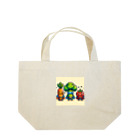 ワワジジドットクラブのドットヒーローになる野菜達A Lunch Tote Bag