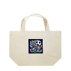 Everyday Elegance Goodsのブロックサッカー Lunch Tote Bag