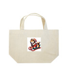 シバライダーロードの柴ライダーサンタ Lunch Tote Bag