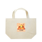 スライムショップのラブスライム Lunch Tote Bag