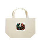 mitsu_tattooの鶏と蛇の喧嘩 Lunch Tote Bag