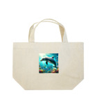 Lovers-chapelの美しいイルカ Lunch Tote Bag