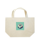 ドット絵調理器具のドット絵「タイマー」 Lunch Tote Bag