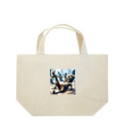 ニコネガショップの怠惰なゾンビ君 Lunch Tote Bag