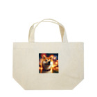 ANTARESの柴犬、花火を見る Lunch Tote Bag