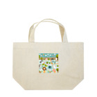 ニューライフマサラショップのワクワク動物園の愉快な仲間たち♪ Lunch Tote Bag