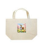 ANTARESの春の柴犬の冒険 Lunch Tote Bag