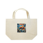 アートフル・メッセンジャーの金運招福金魚様 Lunch Tote Bag