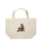 シェェェンロンのニット系女子 Lunch Tote Bag