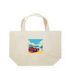 Sunlit Horizonの1990年・夏の思い出 Lunch Tote Bag