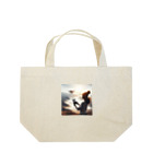 ONE POINTのドローンの自然の偉大さを。 Lunch Tote Bag