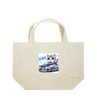 takkun0328のGT-Rと猫の夢のコラボ！ Lunch Tote Bag