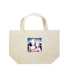 bigbamboofamilyの白く透き通る肌の娘達 Lunch Tote Bag