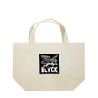 ogamiairiのライオンが凛々しく翼を広げているシャープなデザイン。 Lunch Tote Bag