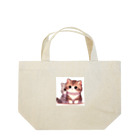 シマのかわいい子猫の兄弟 Lunch Tote Bag