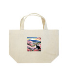だんのんの桜と富士山と猫 Lunch Tote Bag