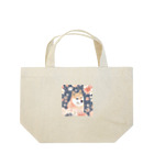 Grazing Wombatの日本画風、柴犬と桜２-Japanese-style painting of a Shiba Inu with cherry blossoms 2 Lunch Tote Bag