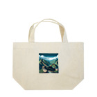 Pixel Art Goodsの万里の長城（pixel art） Lunch Tote Bag