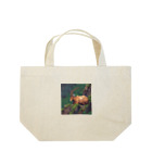 ganeshaの眠っているアイベックスのピクセル化された写真 Lunch Tote Bag