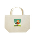 ketapapaのサッカーねこ Lunch Tote Bag