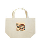 猫LOVE items Noahの猫LOVE items 鯖虎かくれんぼ Lunch Tote Bag